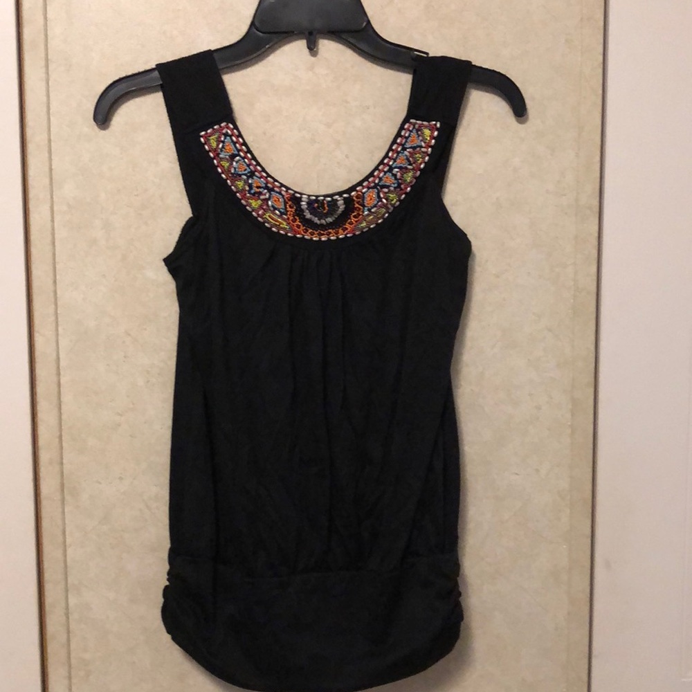 Cute black tank top 💕 Size Size Small - EUC